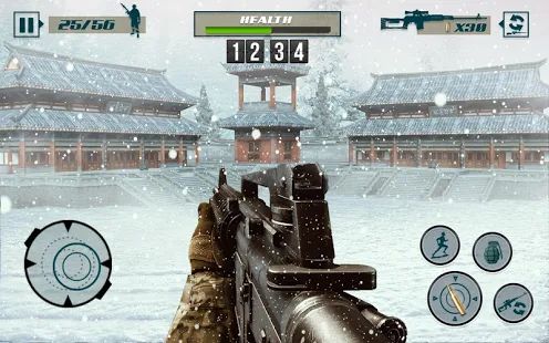 Скачать взломанную Снайперская стрельба-Критическое действие Fps Game [МОД много монет] на Андроид - Версия 1.2.0 apk