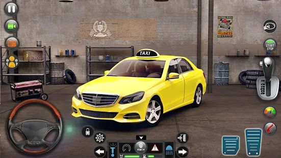 Скачать взломанную город такси Водитель имитатор свободно машина [МОД много монет] на Андроид - Версия 27 apk