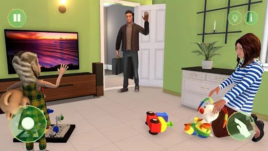 Скачать взломанную Family Simulator - Virtual Mom Game [МОД безлимитные деньги] на Андроид - Версия 1.6 apk