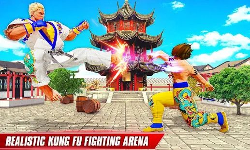 Скачать взломанную Kung Fu Fight Arena: Karate King Fighting Games [МОД много монет] на Андроид - Версия 18 apk