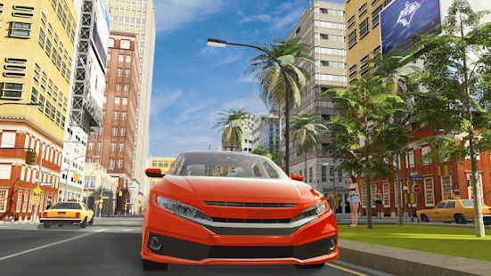 Скачать взломанную Car Simulator Civic: City Driving [МОД открыто все] на Андроид - Версия 1.1.0 apk