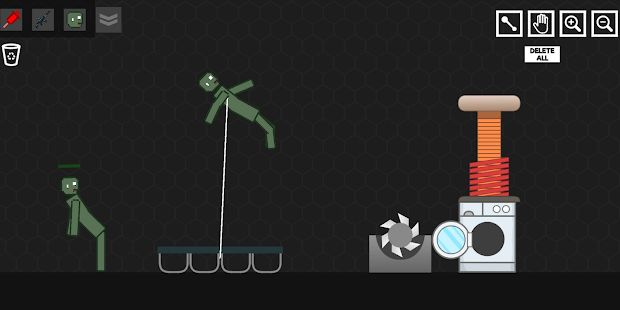 Скачать взломанную Stick Ragdoll Playground: Zombie People [МОД открыто все] на Андроид - Версия 1.0.2 apk
