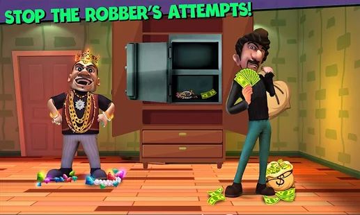 Скачать взломанную Scary Robber Home Clash [МОД открыто все] на Андроид - Версия 1.3.1 apk