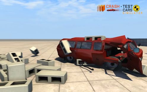 Скачать взломанную Car Crash Test UAZ BUHANKA [МОД много монет] на Андроид - Версия 1.5.4 apk