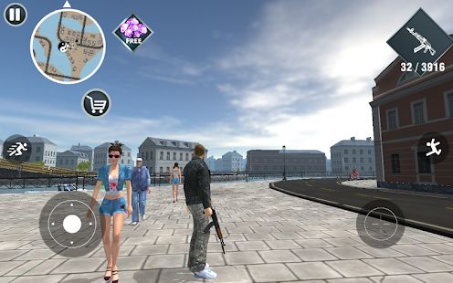 Скачать взломанную Miami Crime Simulator 2 [МОД открыто все] на Андроид - Версия 2.4 apk