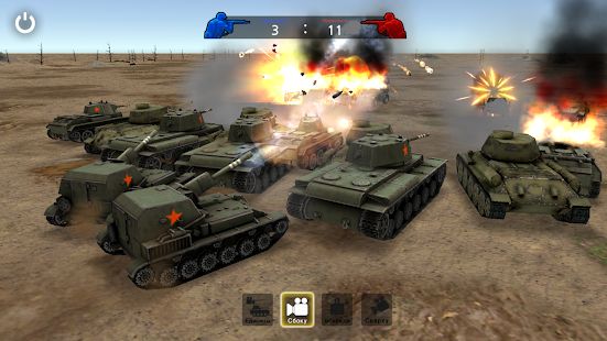 Скачать взломанную WW2 Battle Front Simulator [МОД открыто все] на Андроид - Версия 1.6.3 apk