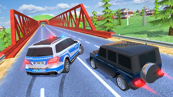 Скачать взломанную Offroad Police Car DE [МОД много монет] на Андроид - Версия 1.3 apk