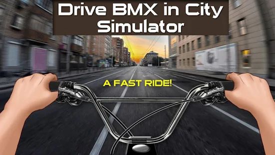 Скачать взломанную Водить BMX в Городе Симулятор [МОД открыто все] на Андроид - Версия 1.3 apk