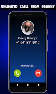 Скачать взломанную Chat And Call Simulator For Creepy Granny’s - 2019 [МОД много монет] на Андроид - Версия 1.0 apk