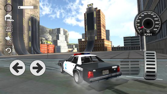 Скачать взломанную Police Car Drift Simulator [МОД открыто все] на Андроид - Версия 1.8 apk