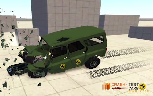 Скачать взломанную Car Crash Test УАЗ 4x4 [МОД открыто все] на Андроид - Версия 1.5.4 apk