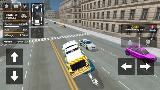 Скачать взломанную Police Car Driving - Motorbike Riding [МОД открыто все] на Андроид - Версия 1.09 apk