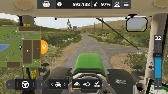 Скачать взломанную Farming Simulator 20 [МОД безлимитные деньги] на Андроид - Версия 0.0.0.63 - Google apk