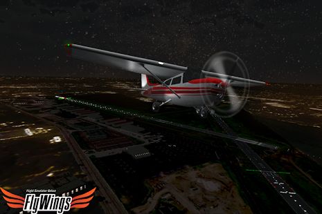 Скачать взломанную Flight Simulator Night NY HD [МОД открыто все] на Андроид - Версия 1.0 apk