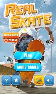 Скачать взломанную Настоящий Скейт - Skate 3D [МОД безлимитные деньги] на Андроид - Версия 1.7 apk
