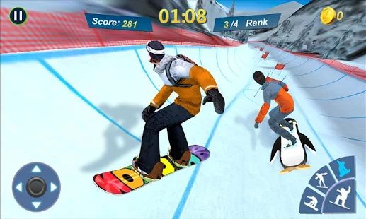 Скачать взломанную Snowboard Master 3D [МОД много монет] на Андроид - Версия 1.2.3 apk