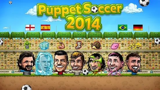 Скачать взломанную ⚽ Кукольный футбол 2014 - Футбол ⚽ [МОД безлимитные деньги] на Андроид - Версия 2.0.7 apk