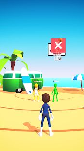 Скачать взломанную Five Hoops - Basketball Game [МОД много монет] на Андроид - Версия 17 apk