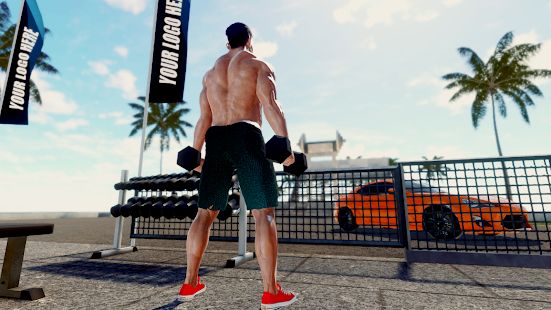 Скачать взломанную Iron Muscle - Be the champion игра бодибилдинг [МОД открыто все] на Андроид - Версия 0.821 apk