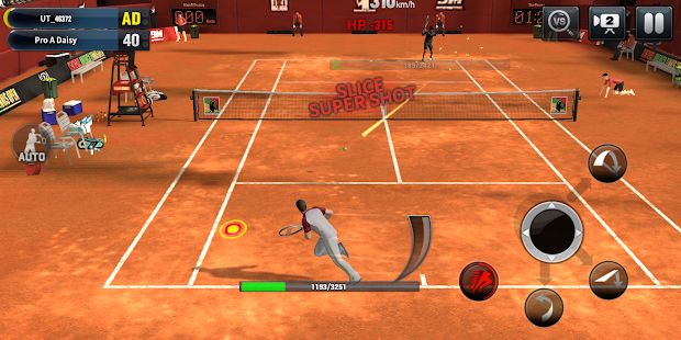 Скачать взломанную Ultimate Tennis: сетевой 3D-теннис [МОД много монет] на Андроид - Версия 3.16.4417 apk