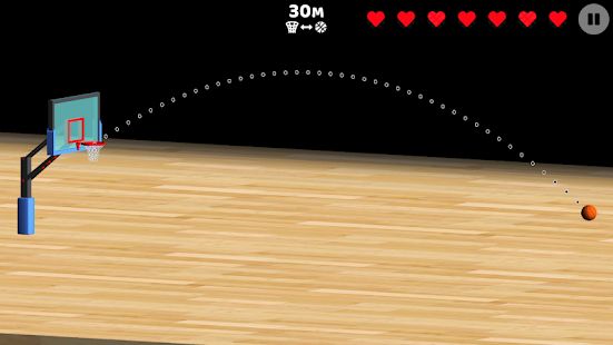Скачать взломанную Баскетбол: броски в кольцо [МОД много монет] на Андроид - Версия 2.5 apk