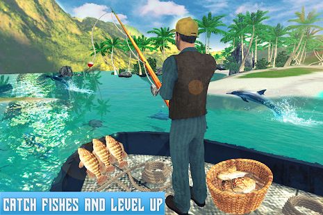 Скачать взломанную Boat Fishing Simulator: Salmon Wild Fish Hunting [МОД много монет] на Андроид - Версия 1.5 apk