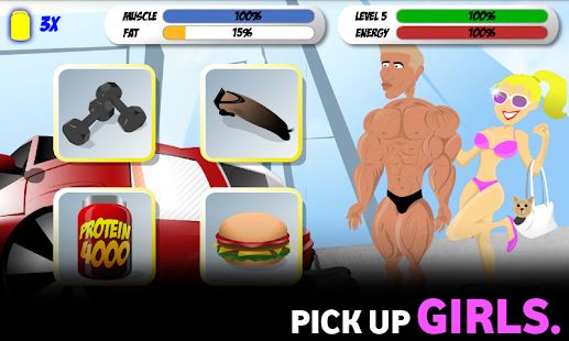 Скачать взломанную Bodybuilding and Fitness game - Iron Muscle [МОД безлимитные деньги] на Андроид - Версия 1.13 apk