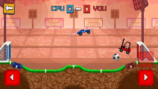 Скачать взломанную Pixel Cars. Soccer [МОД много монет] на Андроид - Версия 1.8 apk