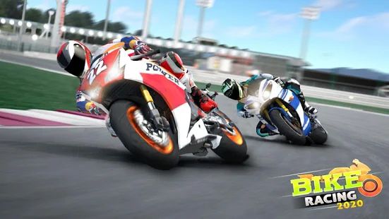 Скачать взломанную Motorbike Games 2020 - New Bike Racing Game [МОД много монет] на Андроид - Версия Зависит от устройства apk