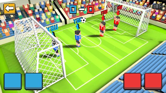 Скачать взломанную Cubic Soccer 3D [МОД безлимитные деньги] на Андроид - Версия 1.1.6 apk