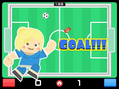 Скачать взломанную Спорт игра для двоих человек - сумо теннис футбол [МОД безлимитные деньги] на Андроид - Версия 1.1.5 apk