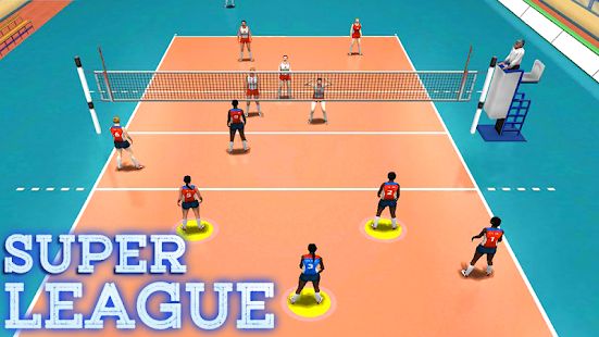 Скачать взломанную Volleyball Super League [МОД безлимитные деньги] на Андроид - Версия 1.1 apk
