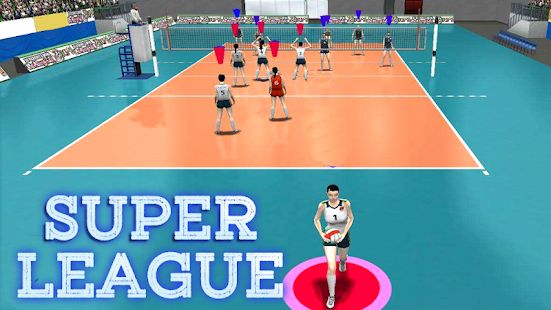 Скачать взломанную Volleyball Super League [МОД безлимитные деньги] на Андроид - Версия 1.1 apk