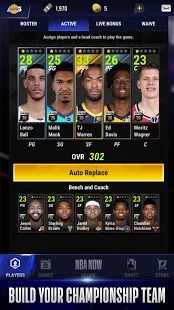 Скачать взломанную NBA NOW Mobile Basketball Game [МОД открыто все] на Андроид - Версия 2.0.9 apk
