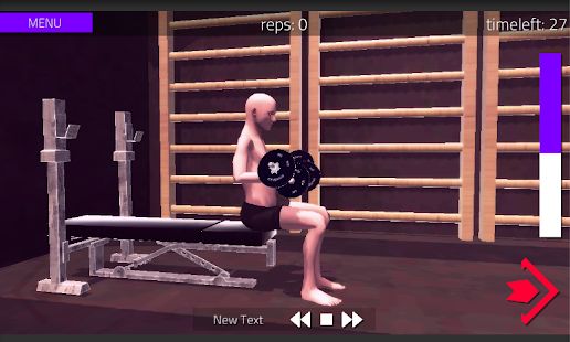 Скачать взломанную GymOrDie - bodybuilding game [МОД открыто все] на Андроид - Версия 1.35 apk