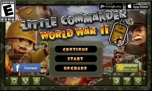 Скачать взломанную Маленький командир: WWII TD [МОД открыто все] на Андроид - Версия 1.9.3 apk