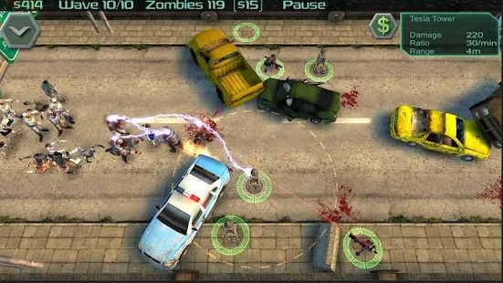 Скачать взломанную Zombie Defense [МОД много монет] на Андроид - Версия 12.7 apk