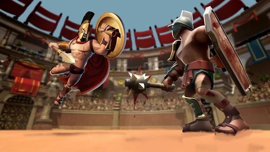 Скачать взломанную Gladiator Heroes - файтинг и стратегия [МОД безлимитные деньги] на Андроид - Версия 3.4.5 apk