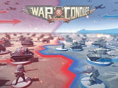 Скачать взломанную War & Conquer [МОД много монет] на Андроид - Версия 2.0.9 apk