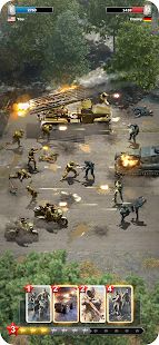 Скачать взломанную Heroes of War: WW2 Idle RPG [МОД безлимитные деньги] на Андроид - Версия 1.0.7 apk