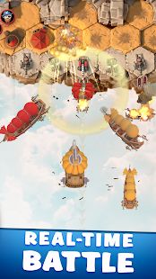 Скачать взломанную Sky Battleship - Тотальная война кораблей [МОД безлимитные деньги] на Андроид - Версия 0.9.9.8 apk