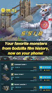 Скачать взломанную Godzilla Defense Force [МОД открыто все] на Андроид - Версия 2.3.4 apk