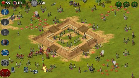 Скачать взломанную 1812. Napoleon Wars TD Tower Defense strategy game [МОД безлимитные деньги] на Андроид - Версия 1.5.0 apk
