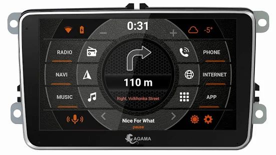 Скачать AGAMA Car Launcher [Без кеша] на Андроид - Версия 2.6.0 apk