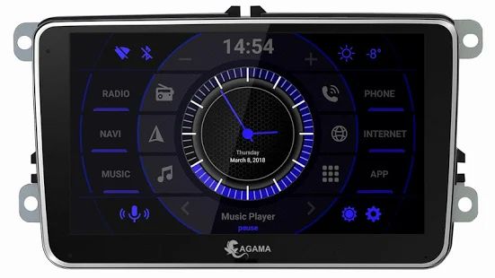 Скачать AGAMA Car Launcher [Без кеша] на Андроид - Версия 2.6.0 apk
