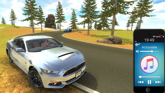 Скачать Mustang Drift Simulator [Неограниченные функции] на Андроид - Версия 1.3 apk