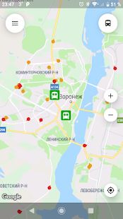 Скачать VrnBus - автобусы Воронежа [Полный доступ] на Андроид - Версия 2.5 apk
