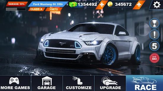 Скачать Mustang GT 350r: экстремальный городской трюк [Разблокированная] на Андроид - Версия 1.3 apk