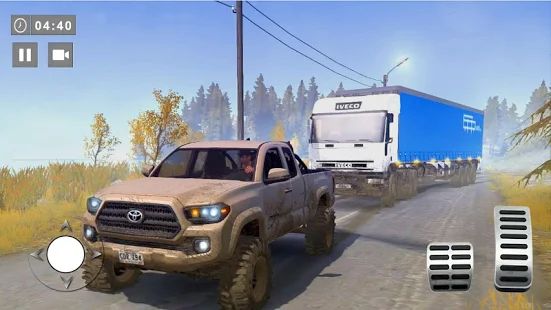 Скачать Offroad Pickup Truck Driving Simulator [Все открыто] на Андроид - Версия Зависит от устройства apk