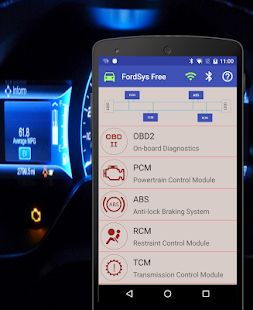 Скачать FordSys Scan Free [Неограниченные функции] на Андроид - Версия 1.10 apk